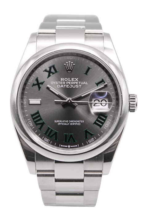 rolex wimbledon dial 36|rolex datejust 36 oystersteel.